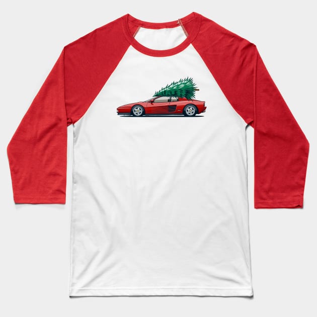 Testarossa Baseball T-Shirt by Markaryan